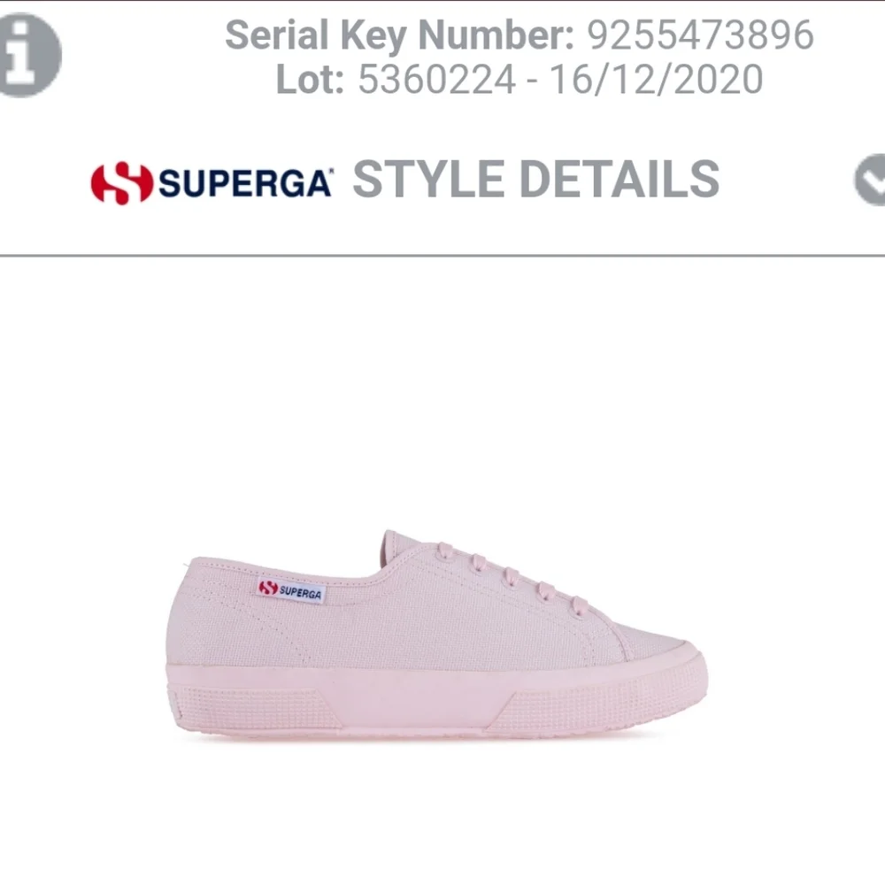 Superga NWT Pink Pale Lilac 2750 Women Sneakers Size 10 - Picture 1 of 11